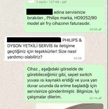 PHILIPS Ev Aletleri Philips Ürünün Garanti Kapsamına Girmemesi İçin Çabalıyor.