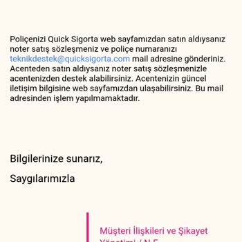 Quik Sigorta İade Skandalı