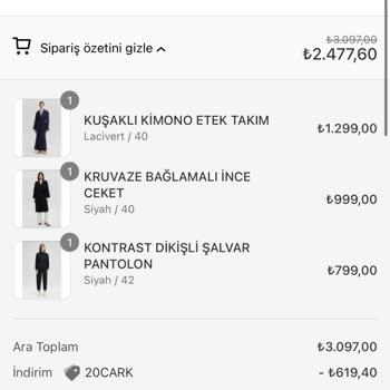 Touche Prive Ürün İadesini 12 Gündür Yapmıyor.