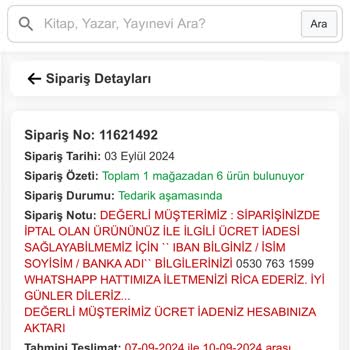 Kitap Seç Kitap Uygulamasında Yaşadığım Mağduriyet