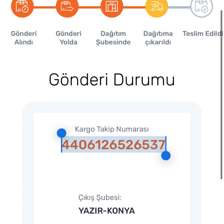 Aras Kargo Personelinin Beni Tehdit Etmesi
