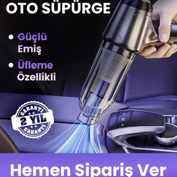 Fest Danışmanlık ve Depolama Şarjlı Oto Süpürgesi