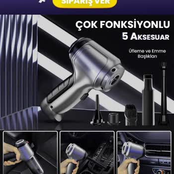 Fest Danışmanlık ve Depolama Şarjlı Oto Süpürgesi