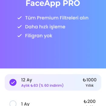 Faceapp Aboneliğim Olmasına Rağmen Yeni Abonelik İstiyor