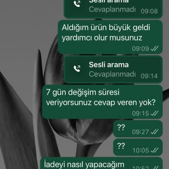 Kremlin.co Ürün Memnuniyetsizliği İletişim, Değişim Ve İade Problemi