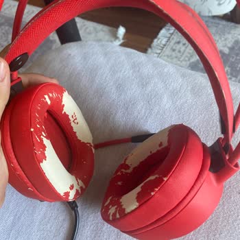 Rampage Rogue Kulaklık Kırmızı Ped Dökülme Soyulma Sorunu