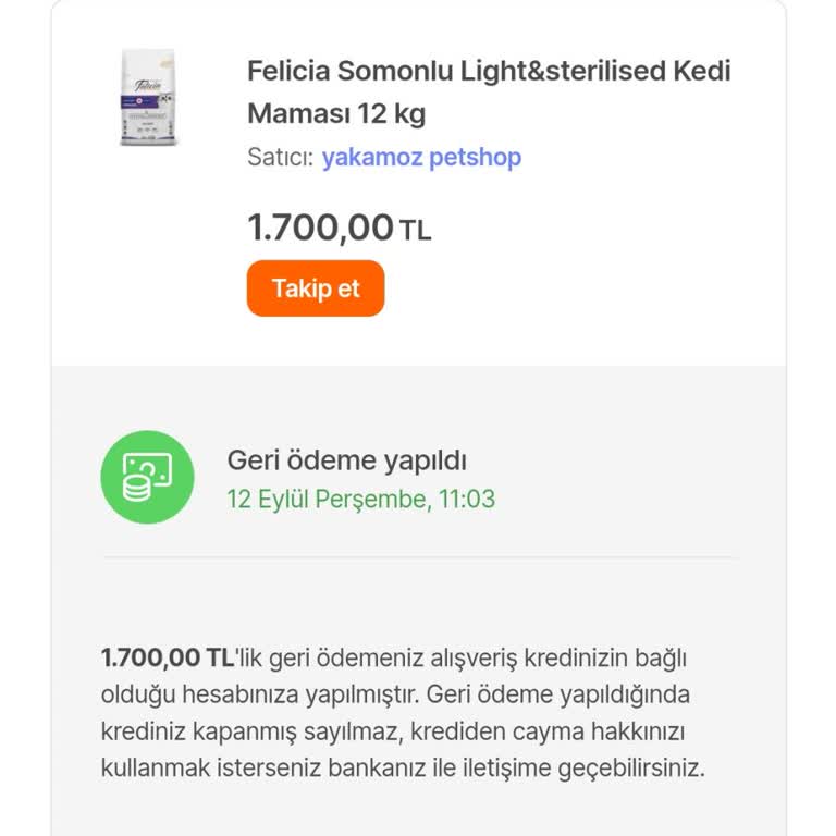 Hepsiburada Hepsifinans Borcumu Kapadım İademi Simdi Geri Alamıyorum Siparişimi İp