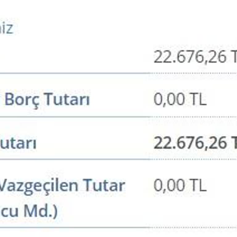 M. Gazi SYDV Başvurumun Sonuçsuz Kalması Ve Haksız Borçlandırma