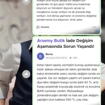 Arşın Pazarlama Yanlış Etiketlenmiş Pantolon Ve Müşteri Hizmetleri Sorunu