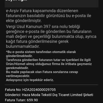 Hazamoda.com Siparişim Hala Kargolanmadı Ve İptal Edilemiyor