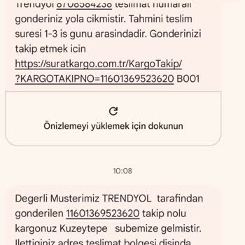 Sürat Kargo Kuzeytepe Şubesi Kabalığı Ve Terbiyesizliği
