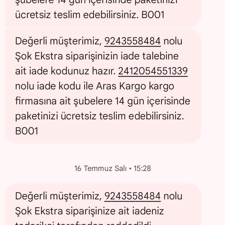 Cepte Şok'tan Alışveriş Yaptığıma Bin Pişmanım.