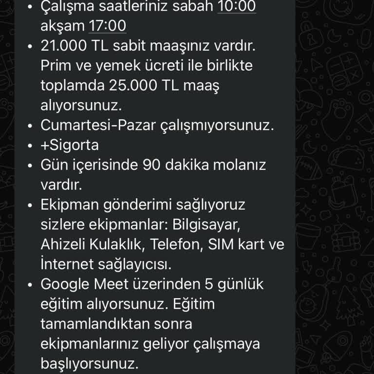 Yemeksepeti Home Office İş Başvurusu