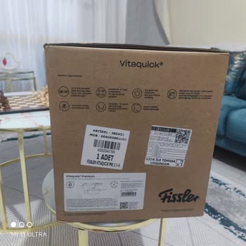 A101 Extra Fissler Vitaquick Premium Düdüklü Tencere 6+3,5L