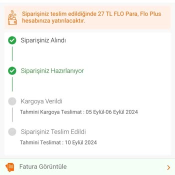 FLO Ayakkabı FLO Kargo Şikayeti