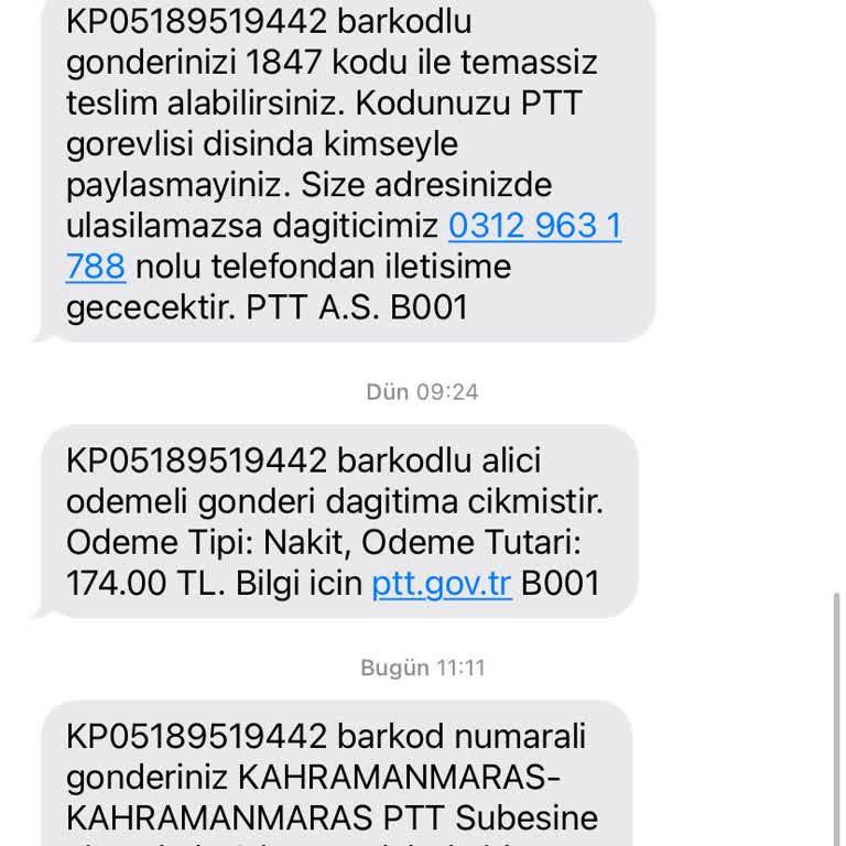PttAVM Kargo Teslimatında Yaşanan Sorun Ve İletişim Eksikliği