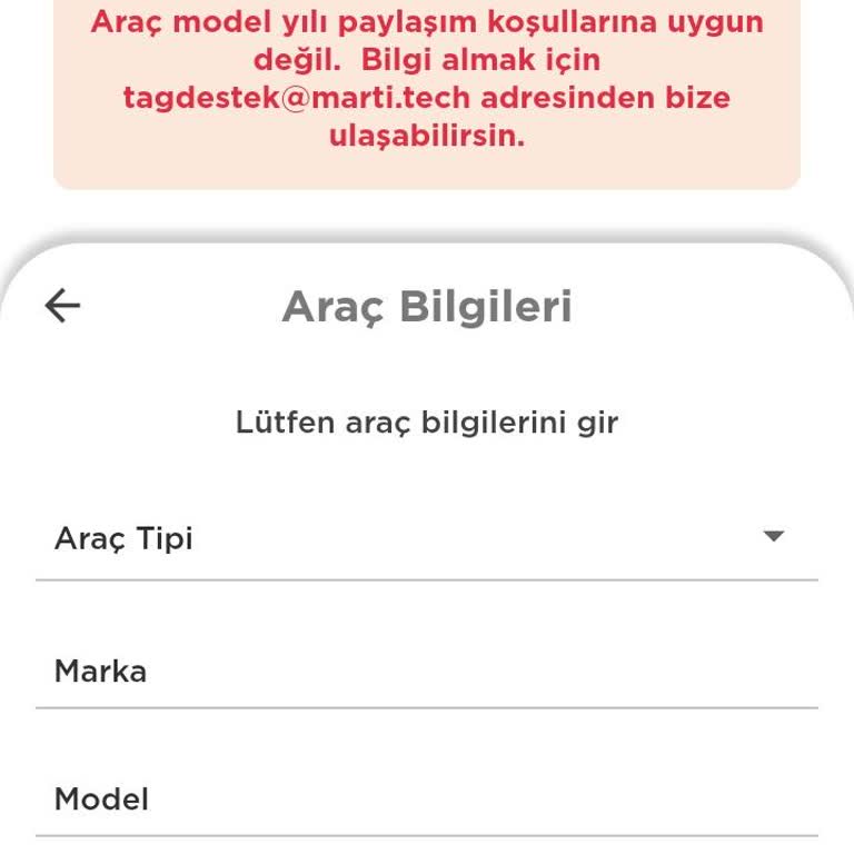 Martı Üyelik Sorunu Yardim
