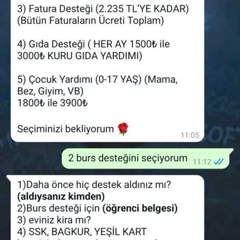 Gelecek Vakfı Burs Başvuru Diye Bilgilerimi Aldılar