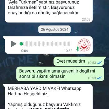Gelecek Vakfı Burs Başvuru Diye Bilgilerimi Aldılar