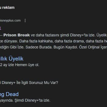 Disney+ Platformunda Yanıltıcı İçerik Gösterimi