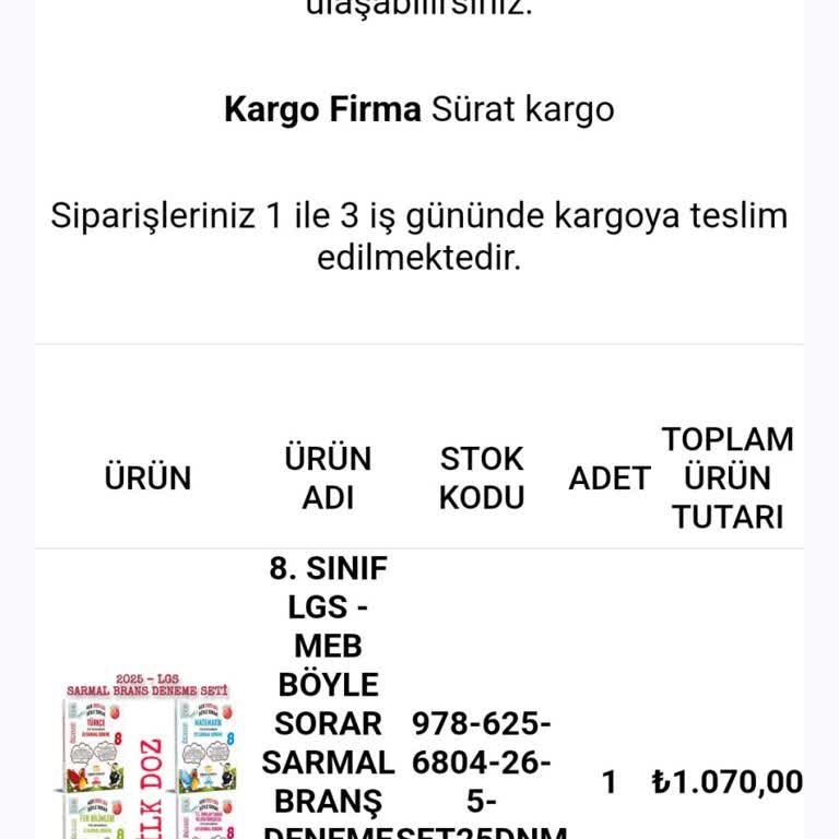 Sinan Kuzucu Yayınları Aldığım Kitapları Göndermiyor.