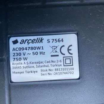 Arçelik Süpürge Çalışmıyor ve Servis İlgisizliği