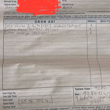 Modalife Kusurlu Ürün Talebine Cevap Verilmiyor