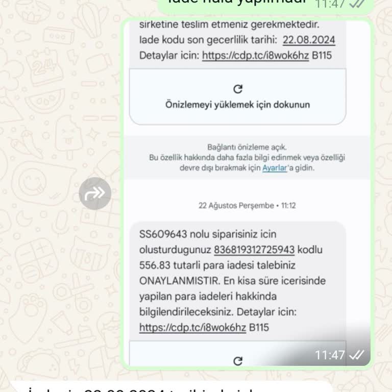 Selin Shoes Sipariş İadesi Ve İletişim Sorunu