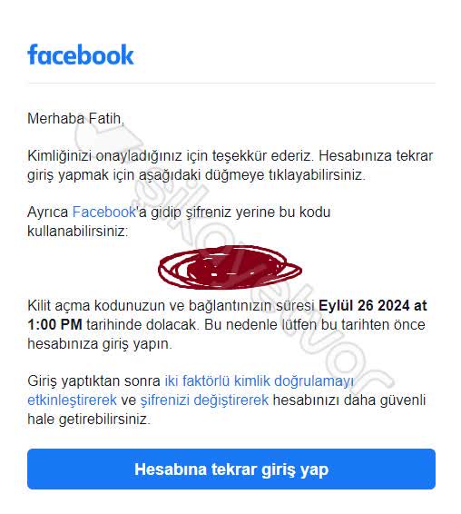 Facebook Hesabına Giriş Sorunu: Sürekli Kimlik Doğrulama İstemi