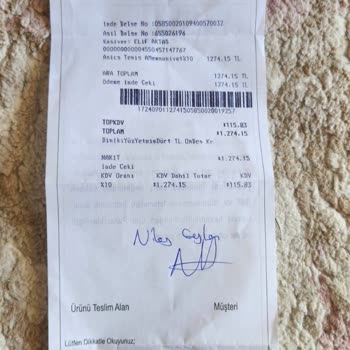 Boyner İade Üründe İlgisizlik