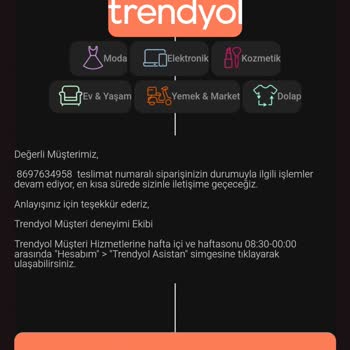 Trendyol, Sendeo Kargo Şirketinden Şikayetçiyim