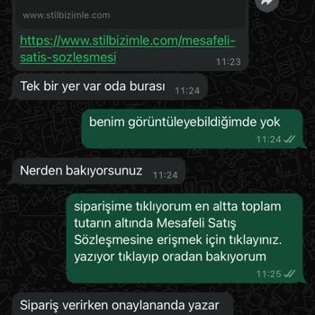Stil Bizimle (Liyalvy) Liyalvy Stil Bizimle İade Yapmıyor