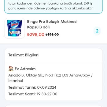 A101 Kapıda Uygulaması Eksik Ürün Gönderdi