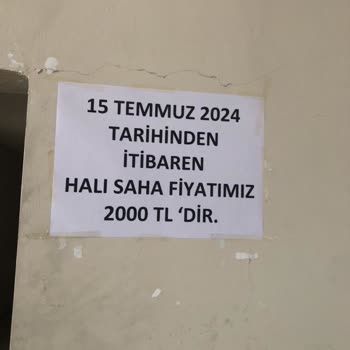 Bayrampaşa Arena Halı Saha Hizmet Vermiyor!
