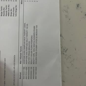 Eve Eksik Ürün Gönderildi