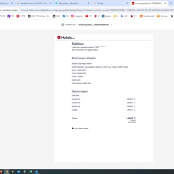 Hotels.com Rezervasyonunda Beklenmedik Ücret Farkı