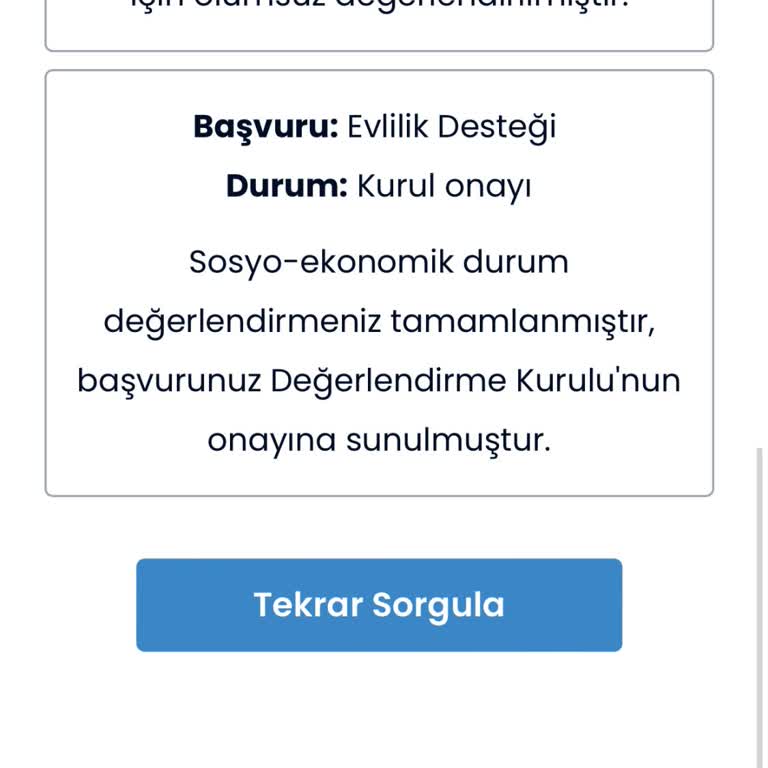 İstanbul Büyükşehir Belediyesi Evlilik Destek Yardım Onayını Bekliyorum