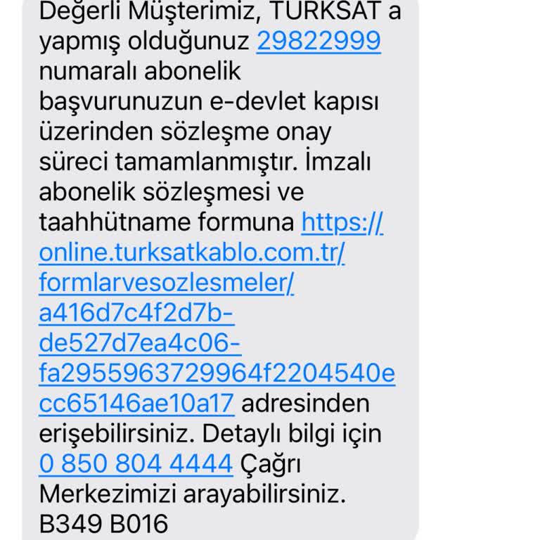 Kablo Net TÜRKSAT Kablo İnternet Başvuru Sorumsuzluğu