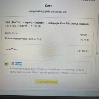 FlixBus Türkiye Ücret İadesi Yapılmıyor