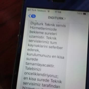 Digiturk Ve Müşteri Servis Ekibi Mağduriyeti