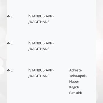 PTT Kargo Adreste Yoktu Yalanı