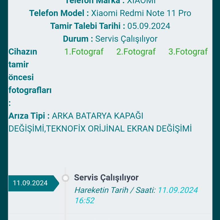 Teknofix Cihaz Tamiri Süresinde Yaşanan Gecikme