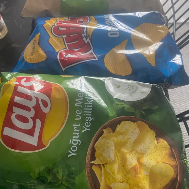 Lays Yanmış Patates Kabuk Cips