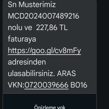 Aras Kargo Yamaçlı Şubesi 3desilik Ürüne 5desi Yazıp Fahiş Fiyat Aldı?