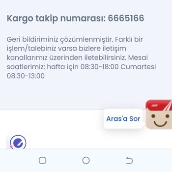 Aras Kargo Yanlış Bilgilerle Yanıltıyor