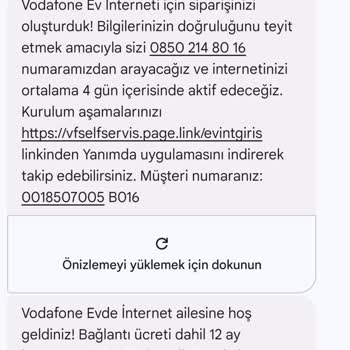 Vodafone Net Ev İnterneti Sıkıntısı!