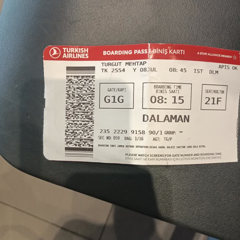 THY Problema de Cambio de Puerta en Aeropuerto de Estambul