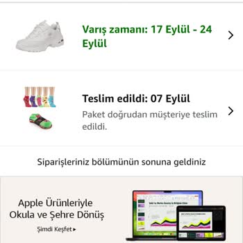 Amazontr Sipariş İptali