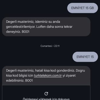 Türk Telekom Müşteri Memnuniyetsizliği Taahhüt Yenilenememesi