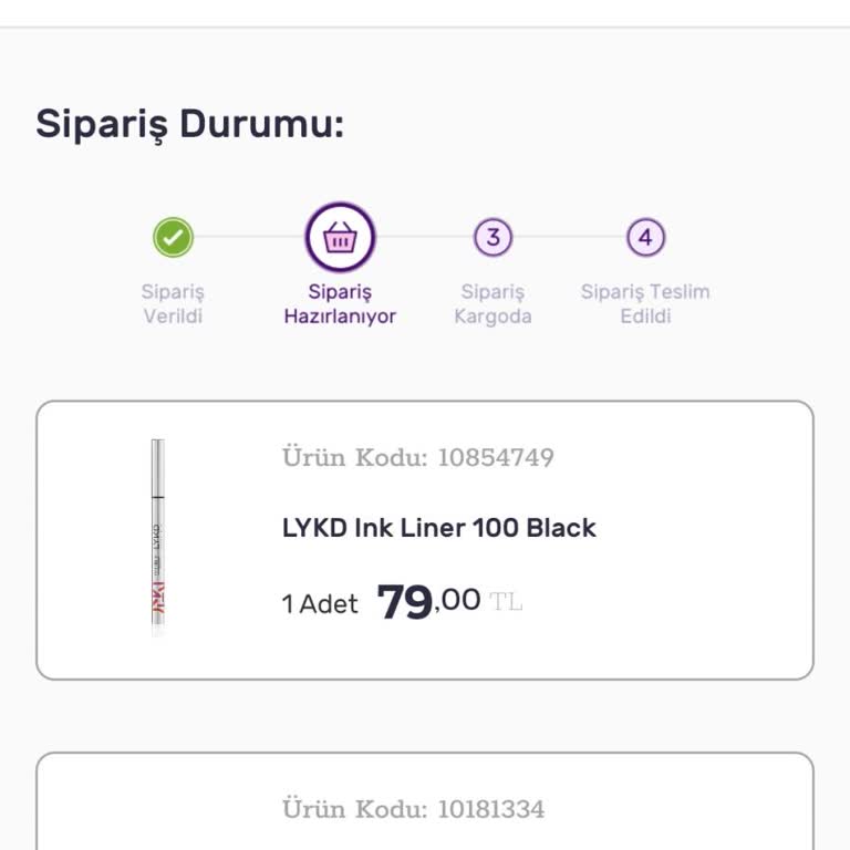 Gratis 5 Gündür Sipariş Hazırlanıyor
